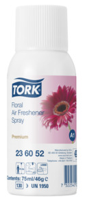 Tork Luchtverfrisser Spray Bloemen 12x75ml