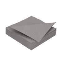 Duni Servet 33cm 2L Granite Grey 16x125st
