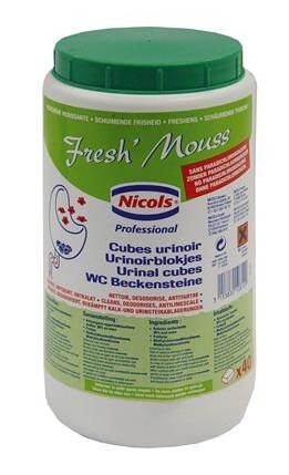 Nicols Urinoirsteen Fresh Mouss 40st (1kg)